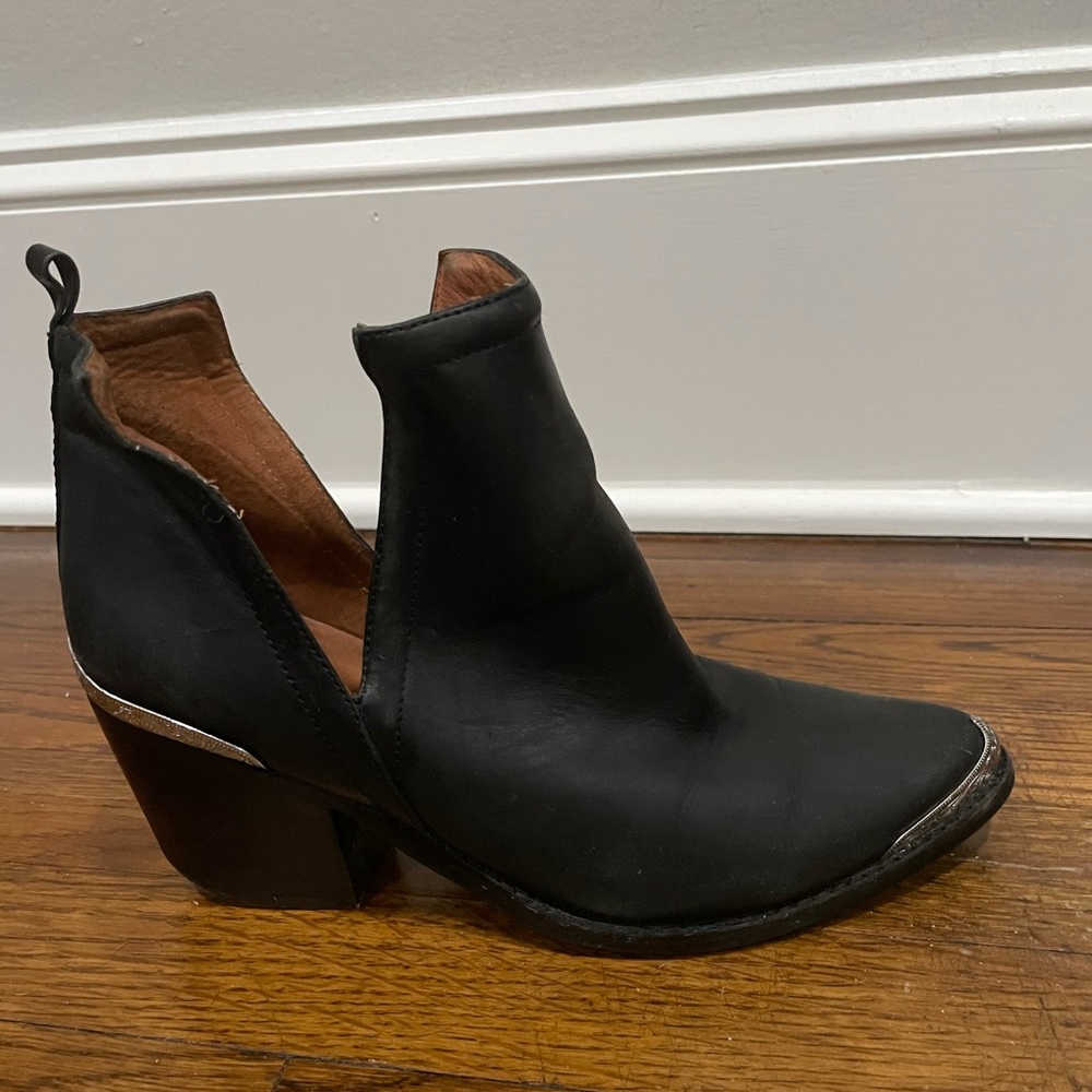 Jeffery Campbell Cromwell Leather Booties